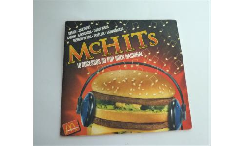 CD MC Hits 10 Sucessos do Pop Rock Nacional